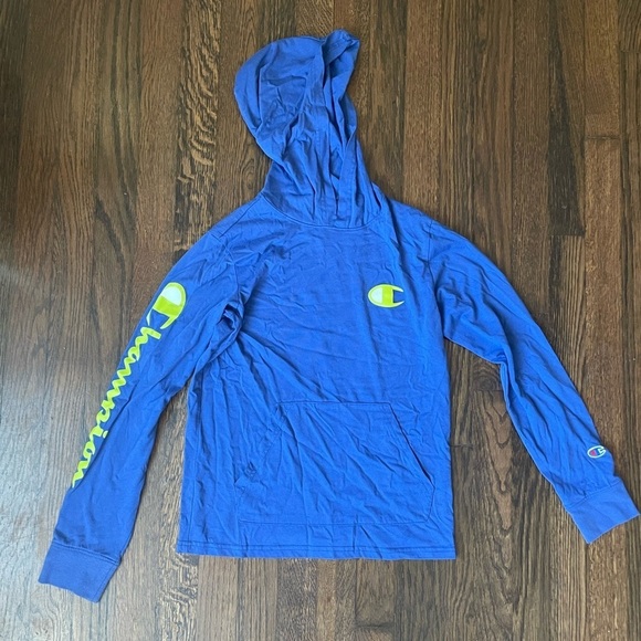 Champion Other - Kids Champion tee shirt style hoodie